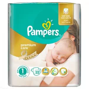 Підгузки PAMPERS Prem.Care Newborn N22- ціни у Рава-Руська