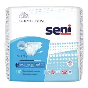 Подгузники для взрослых Super Seni Extra Small №10- цены в Днепре