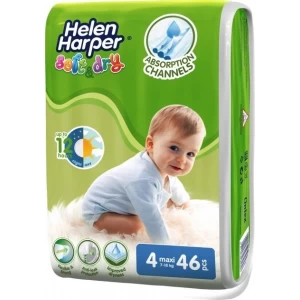 Подгузники Helen Harper Soft&Dry Макси (7-18кг) №46- цены в Александрии