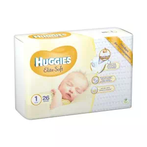 Підгузки HUGGIES Elite soft 1 0-5кг №26- ціни у Дніпрі