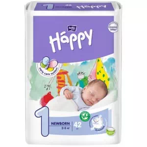 Подгузники Bella Baby Happy newborn №42- цены в Александрии