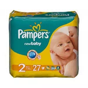 Підгузки дитячі PAMPERS New Baby Dry Mini (3-6 кг) 27шт- ціни у Дружківці