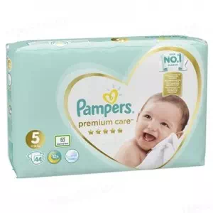 Підгузки дитячі Pampers Premium Care розмір 5, 11-16 кг, 44 штуки- ціни у Новомосковську