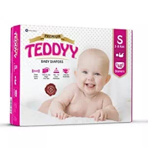 Подгузники для детей TEDDYY Premium, размер 2 (S, 3-8кг), упаковка 48шт- цены в Глыбокая