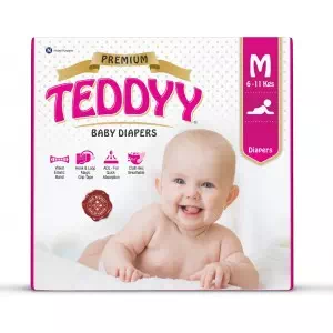 Подгузники для детей TEDDYY Premium, размер 3 (M, 6-11кг), упаковка 10шт- цены в Хмельнике