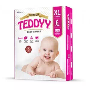 Подгузники для детей TEDDYY Premium, размер 5 (XL, 13+кг), упаковка 30шт- цены в Глыбокая