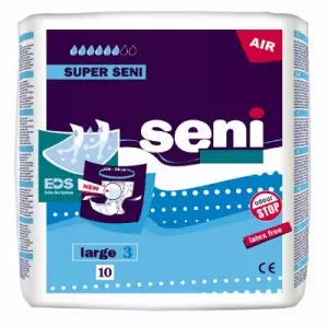 Подгузники для взрослых Super Seni Large№10- цены в Кременчуге