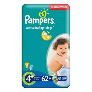 Подгузники Pampers Active Baby Макси+ №48- цены в Днепре