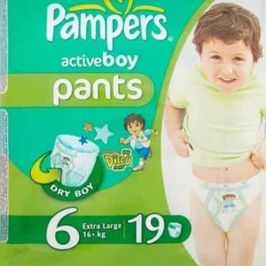 Підгузки трусики дитячі PAMPERS pants Act. Boy Extra Large 19шт- ціни у Нововолинську