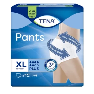 Підгузки-трусики для дорослих Tena Pants Plus XL №12- ціни у Олександрії