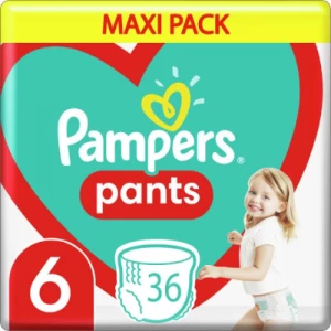 Підгузки PAMPERS трусики Pants Giant Максі (15+кг) №36- ціни у Хмельницькому