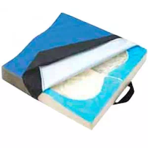 Подушка для сидения анатомической формы из пенополиуретана и гелевыми вставками арт.OSD-94004050- цены в Тараще