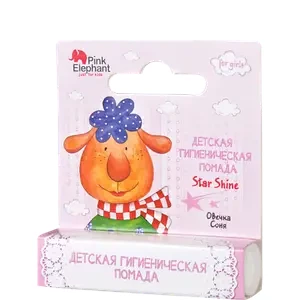 Помада гигиеническая детская Pink Elephant Овца Соня 3,6 г- цены в Коломые