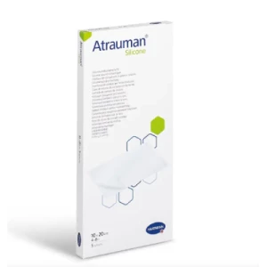 Пов'язка атравматична Atrauman Silicone 10см х 20см 5шт- ціни у Покрові