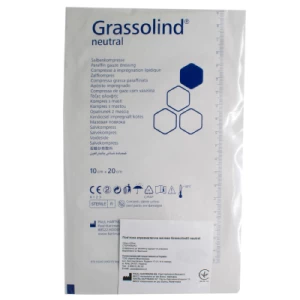 Повязка атравматическая мазевая Grassolind neutral 10х20см- цены в Ровно