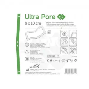 Инструкция к препарату Повязка самоклеющаяся для ран стерильная Medrull, Ultra Pore, размер 9 см х 10 см