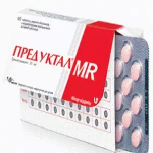 Предуктал MR таблетки 35мг №60- цены в Ахтырке