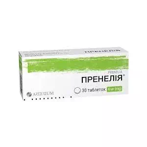 Відгуки про препарат Пренелія таблетки 4мг №30 (10х3) карт.уп.