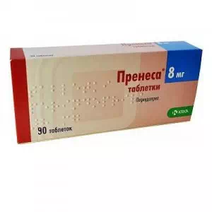 ПРЕНЕСА таблетки по 8 мг №90 (10х9)- ціни у Нікополі