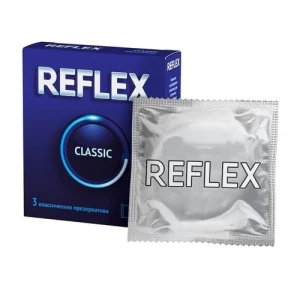 Презервативы Reflex Classic Латексные с силиконовой смазкой №3- цены в Виннице