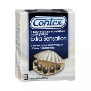 Презервативи Contex N3 Extra Sensation- ціни у Нікополі