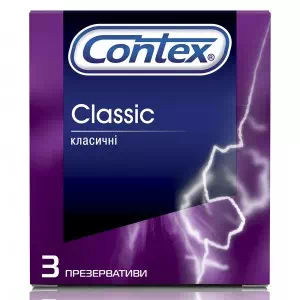 ПРЕЗЕРВАТИВЫ CONTEX® CLASSIC (классические) №3- цены в Червонограде