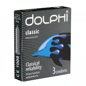 Презервативи DOLPHI Класичні 3шт медпак- ціни у Дніпрі
