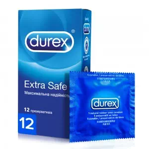 Презервативы DUREX №12 EXTRA SAFE- цены в Снятыне