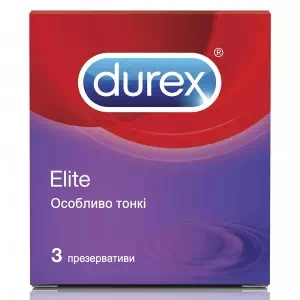 Презервативи Дюрекс ELITE N3- ціни у Дніпрі