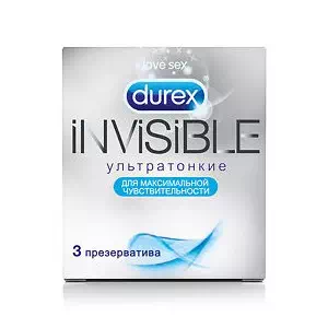 Презервативи Дюрекс Invisible N3- ціни у Марганці