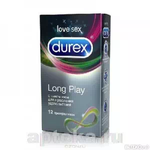 Презервативы Durex №3 Long Play с анест.- цены в пгт. Новой Праге