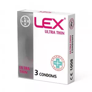 Презервативи LEX Ultra thin 3 шт- ціни у Переяслав - Хмельницькому