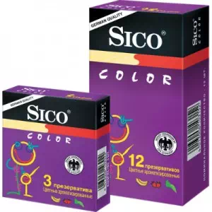 Презервативы Sico №12 разноцветные- цены в Дрогобыче