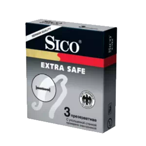Презервативы SICO Extra Safe N3- цены в Днепре