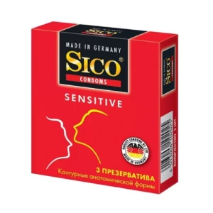 Презервативи Sico SENSETIVE №3- ціни у Житомир
