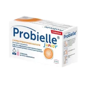 Инструкция к препарату Probielle Junior суспензия с подсластителем 7мл флакон №10