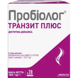 Пробіолог Транзит Плюс порошок у стіках 6.5г №28- ціни у Тернополі