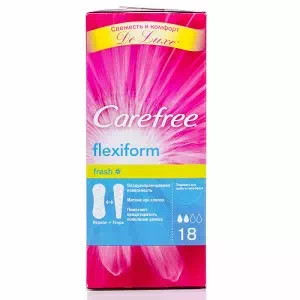 Прокладки Carefree FlexiForm Fresh 18 4345- ціни у Миргороді