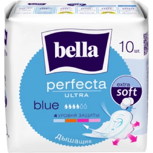 Отзывы о препарате Прокладки Белла перфект Blue №10