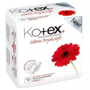 Прокладки Котекс ультра Dry Soft Normal N10- ціни у Кам'янське