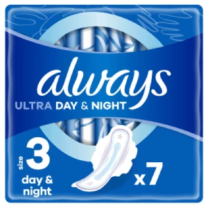 Прокладки гігієнічні жіночі ALWAYS ULTRA день/ніч №7- ціни у смт. Нова Прага