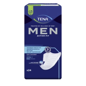 Прокладки урологічні TENA Men Active Fit Level 1 №24- ціни у Червонограді