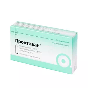 Проктозан Нео суппозитории (свечи) ректальные №10- цены в Днепре