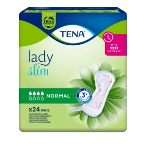 Прокладки урологічні TENA Lady Slim Normal №24- ціни у Шостці