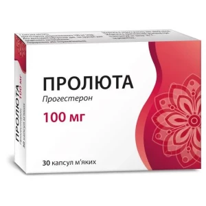 Аналоги та замінники препарату Пролюта капс. 100мг №30