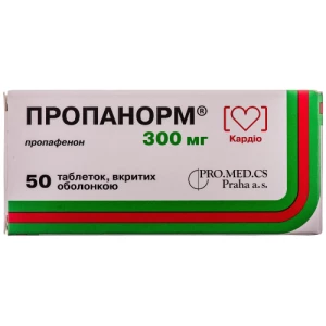 Пропанорм таблетки 300мг №50- ціни у Кропивницький