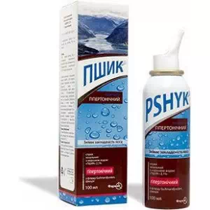 Пшик для взрослых 2.1% гипертонический спрей для носа 100мл- цены в Нововолынске