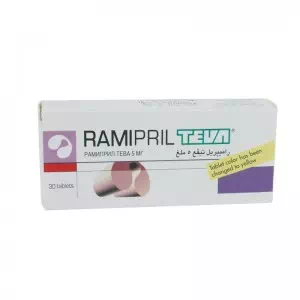РАМІПРИЛ-ТЕВА таблетки по 10 мг №30 (10х3)- ціни у Снятині