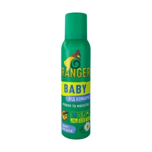 Відгуки про препарат Ranger Baby аерозоль-репелент 150мл