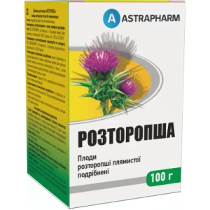 Расторопши семя 100г АстраФарм- цены в Переяслав - Хмельницком